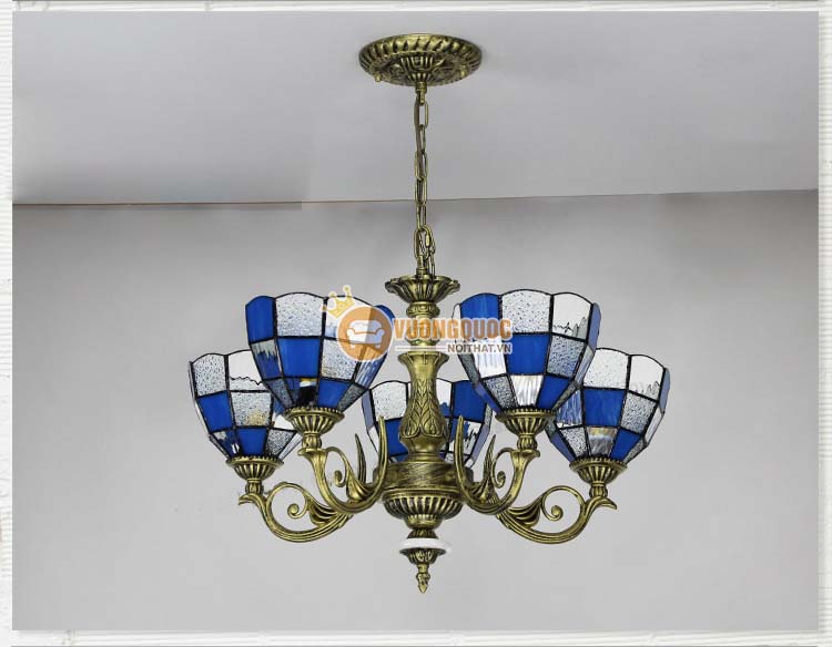 Đèn chùm trang trí Tiffany Yb207-7